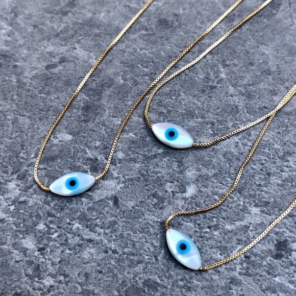 Estrella & Luna Jewelry - ❗️LAST❗️Dainty Evil Eye Necklace